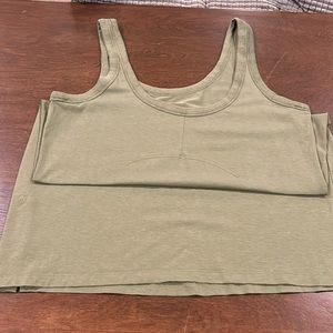 Lululemon tank T-shirt dresses, selling both as a bundle